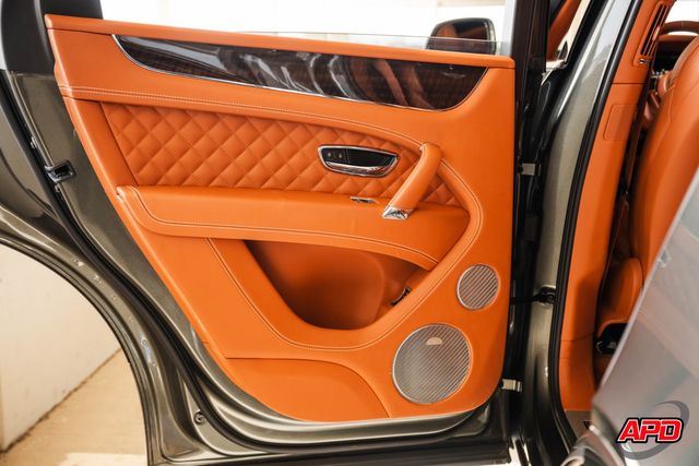 2017 Bentley Bentayga W12 Rear Seat Pkg