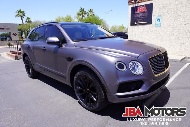 2017 Bentley Bentayga W12 AWD SUV Matte Wrap Diamond Stitched Interior | MESA, AZ | JBA MOTORS 2017 Bentley Bentayga W12 AWD SUV Matte Wrap Diamond Stitched Interior | MESA, AZ | JBA MOTORS