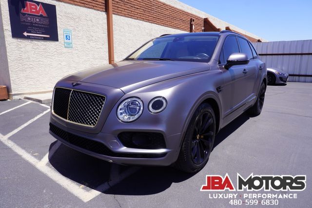2017 Bentley Bentayga W12 AWD SUV Matte Wrap Diamond Stitched Interior | MESA, AZ | JBA MOTORS 2017 Bentley Bentayga W12 AWD SUV Matte Wrap Diamond Stitched Interior | MESA, AZ | JBA MOTORS
