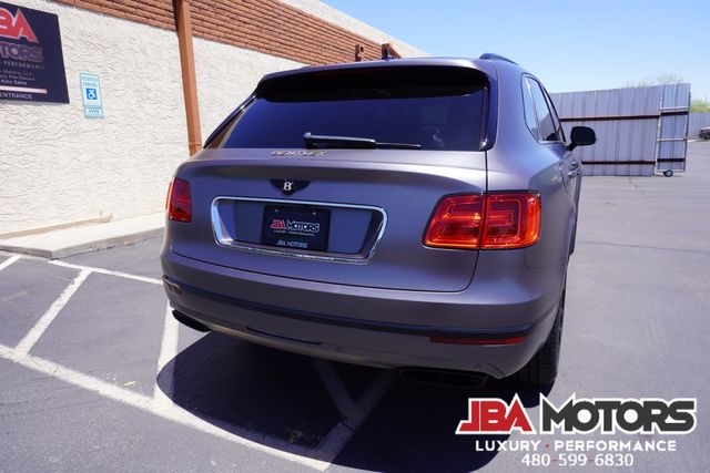 2017 Bentley Bentayga W12 AWD SUV Matte Wrap Diamond Stitched Interior | MESA, AZ | JBA MOTORS 2017 Bentley Bentayga W12 AWD SUV Matte Wrap Diamond Stitched Interior | MESA, AZ | JBA MOTORS