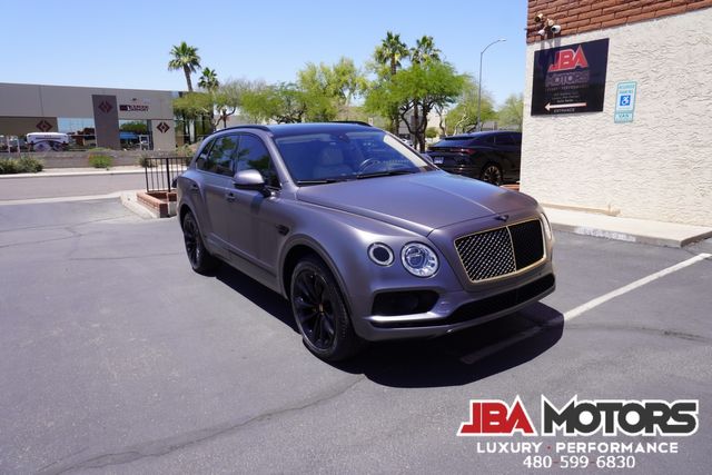 2017 Bentley Bentayga W12 AWD SUV Matte Wrap Diamond Stitched Interior | MESA, AZ | JBA MOTORS 2017 Bentley Bentayga W12 AWD SUV Matte Wrap Diamond Stitched Interior | MESA, AZ | JBA MOTORS