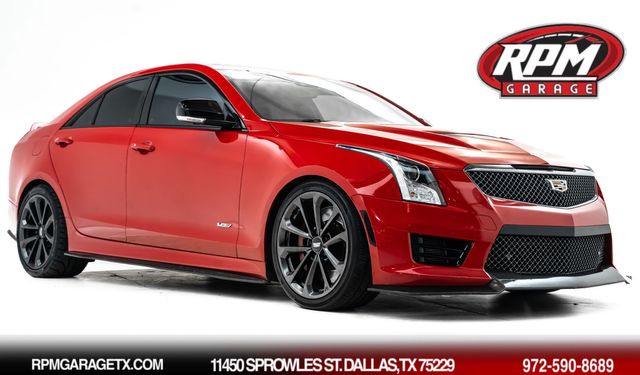2017 Cadillac ATS-V Carbon Package with Upgrades in Rare Velocity Red | Dallas, TX | RPM Garage