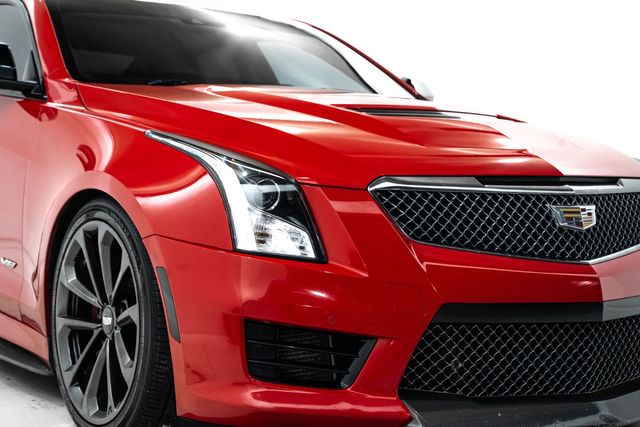 2017 Cadillac ATS-V Carbon Package with Upgrades in Rare Velocity Red | Dallas, TX | RPM Garage