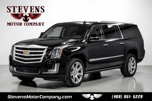 2017 Cadillac Escalade ESV Premium Luxury 4WD Moonroof RearDVD PowerSteps | Dallas, TX | Stevens Motor Company LLC
