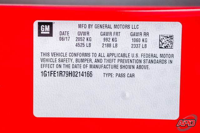 2017 Chevrolet Camaro SS 1LE Whipple Supercharged 2017 Chevrolet Camaro SS 1LE Whipple Supercharged