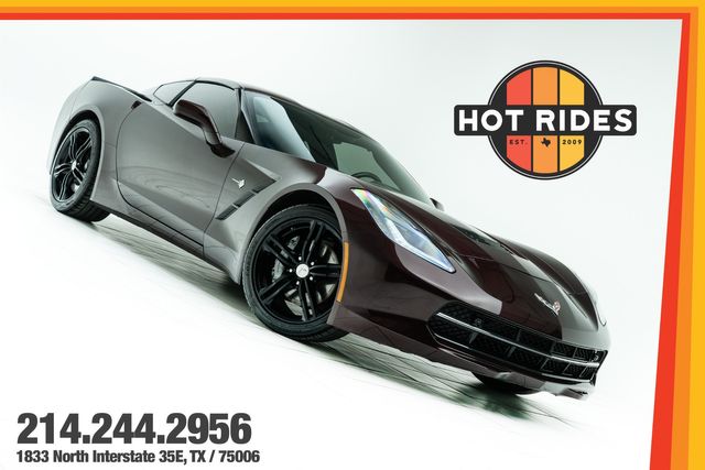 2017 Chevrolet Corvette Stingray 2LT in Rare Black Rose Metallic | Carrollton, TX | Texas Hot Rides