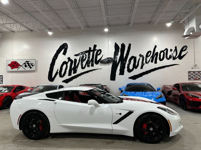 2017 Chevrolet Corvette Coupe 3F9, J6F, Jake, Stripes, Auto, Black Rims | Dallas, Texas | Corvette Warehouse 