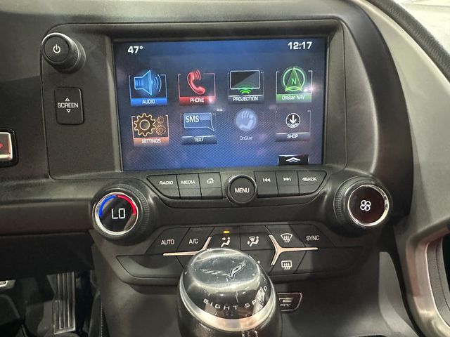 2017 Chevrolet Corvette Coupe 3F9, J6F, Jake, Stripes, Auto, Black Rims | Dallas, Texas | Corvette Warehouse 