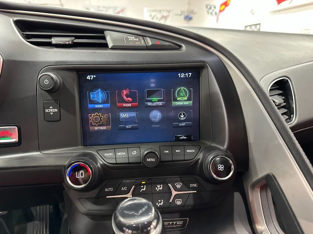 2017 Chevrolet Corvette Coupe 3F9, J6F, Jake, Stripes, Auto, Black Rims | Dallas, Texas | Corvette Warehouse 