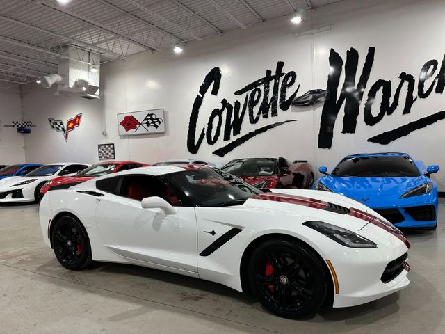 2017 Chevrolet Corvette Coupe 3F9, J6F, Jake, Stripes, Auto, Black Rims | Dallas, Texas | Corvette Warehouse 