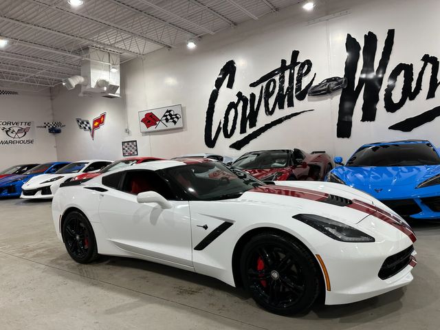 2017 Chevrolet Corvette Coupe 3F9, J6F, Jake, Stripes, Auto, Black Rims | Dallas, Texas | Corvette Warehouse 