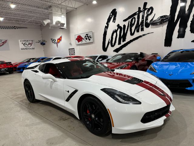 2017 Chevrolet Corvette Coupe 3F9, J6F, Jake, Stripes, Auto, Black Rims | Dallas, Texas | Corvette Warehouse 