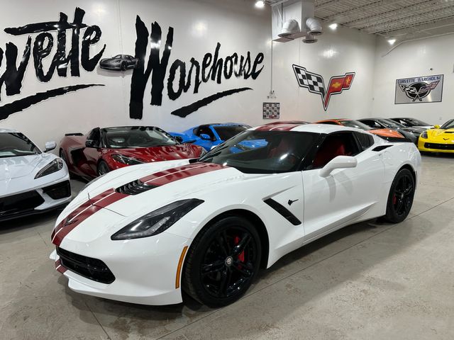 2017 Chevrolet Corvette Coupe 3F9, J6F, Jake, Stripes, Auto, Black Rims | Dallas, Texas | Corvette Warehouse 