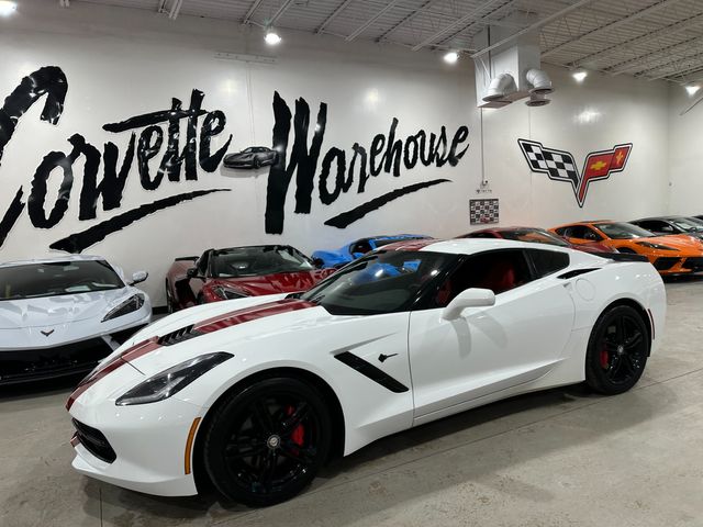 2017 Chevrolet Corvette Coupe 3F9, J6F, Jake, Stripes, Auto, Black Rims | Dallas, Texas | Corvette Warehouse 