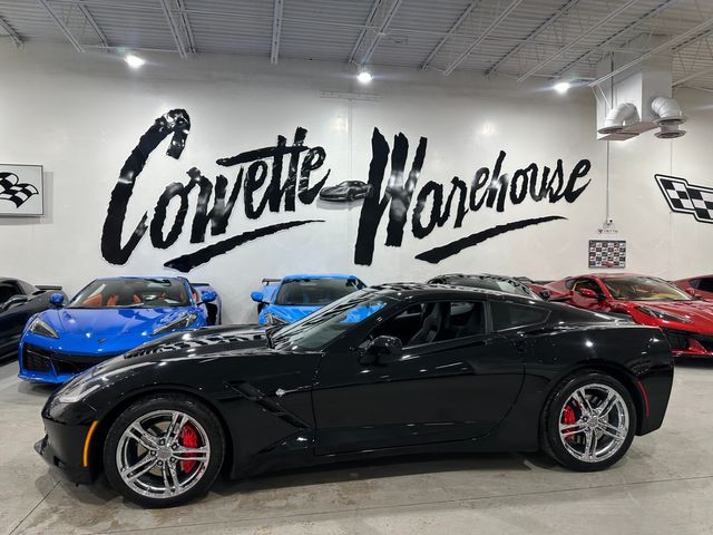 2017 Chevrolet Corvette Coupe NPP, J6F, Premium, Chromes, Hood, Auto, 32k | Dallas, Texas | Corvette Warehouse 