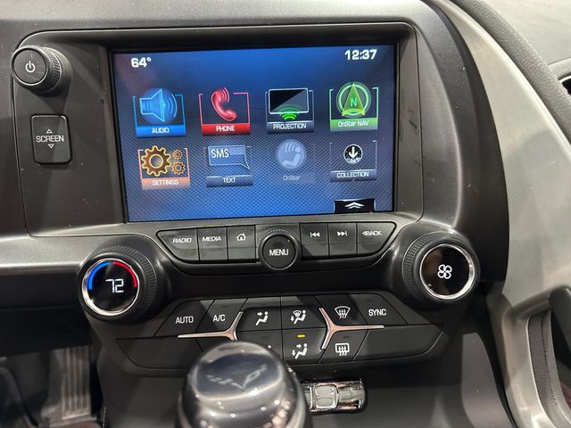 2017 Chevrolet Corvette GS Coupe Premium, Auto, Skirts, Vossen's, 49k | Dallas, Texas | Corvette Warehouse 