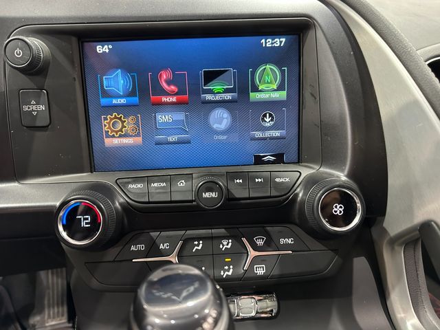 2017 Chevrolet Corvette GS Coupe Premium, Auto, Skirts, Vossen's, 49k | Dallas, Texas | Corvette Warehouse 