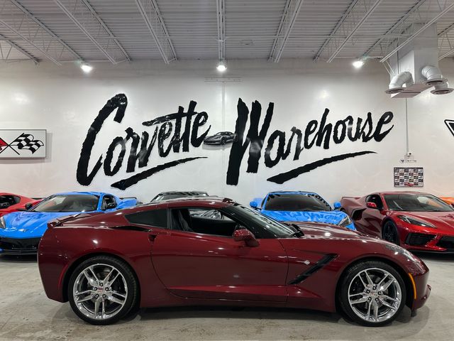 2017 Chevrolet Corvette Coupe Z51, Premium, Corsa, Auto, Chromes, Only 22k