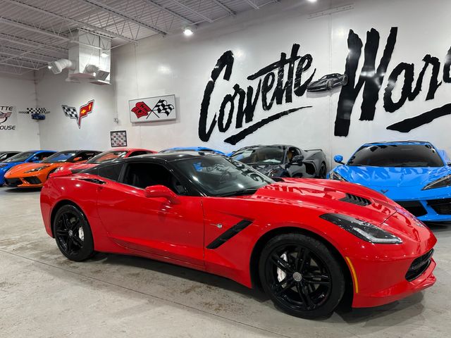 2017 Chevrolet Corvette Coupe Z51-10 Spokes, Auto, Glass Top, 1-Owner, 60k | Dallas, Texas | Corvette Warehouse 
