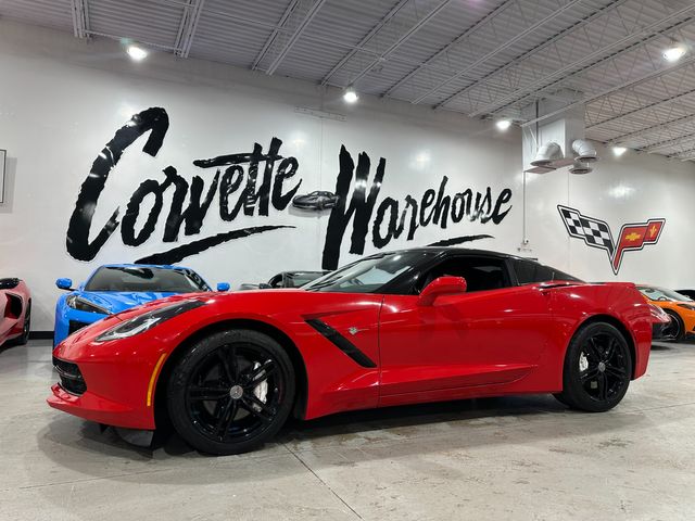 2017 Chevrolet Corvette Coupe Z51-10 Spokes, Auto, Glass Top, 1-Owner, 60k | Dallas, Texas | Corvette Warehouse  in Dallas, Texas 75229