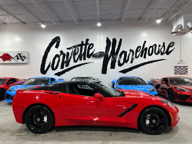 2017 Chevrolet Corvette Coupe Z51-10 Spokes, Auto, Glass Top, 1-Owner, 60k | Dallas, Texas | Corvette Warehouse 