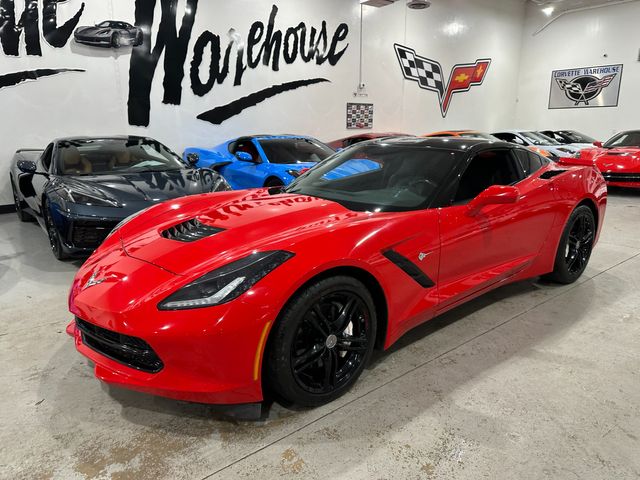 2017 Chevrolet Corvette Coupe Z51-10 Spokes, Auto, Glass Top, 1-Owner, 60k | Dallas, Texas | Corvette Warehouse 