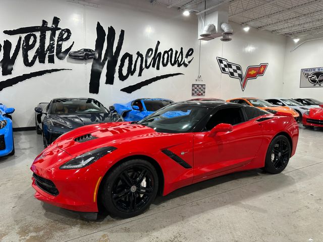 2017 Chevrolet Corvette Coupe Z51-10 Spokes, Auto, Glass Top, 1-Owner, 60k | Dallas, Texas | Corvette Warehouse 