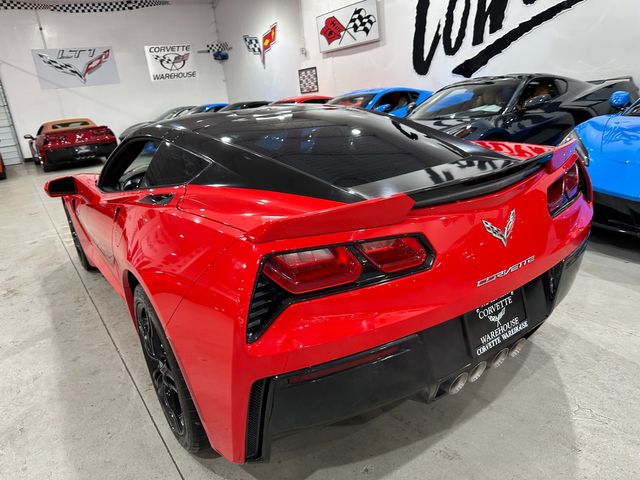 2017 Chevrolet Corvette Coupe Z51-10 Spokes, Auto, Glass Top, 1-Owner, 60k | Dallas, Texas | Corvette Warehouse 