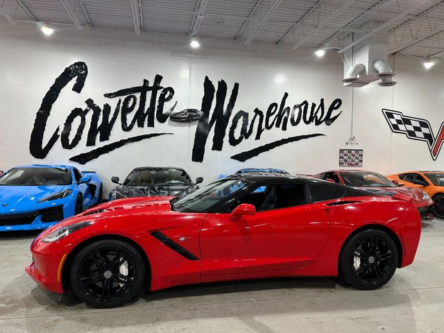 2017 Chevrolet Corvette Coupe Z51-10 Spokes, Auto, Glass Top, 1-Owner, 60k | Dallas, Texas | Corvette Warehouse 