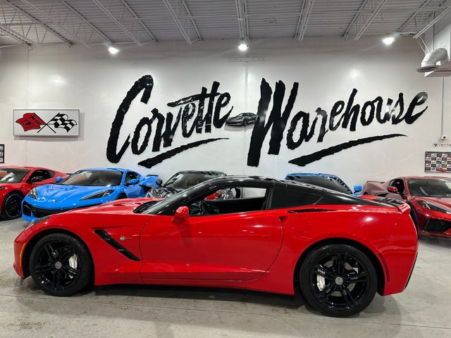 2017 Chevrolet Corvette Coupe Z51-10 Spokes, Auto, Glass Top, 1-Owner, 60k | Dallas, Texas | Corvette Warehouse 