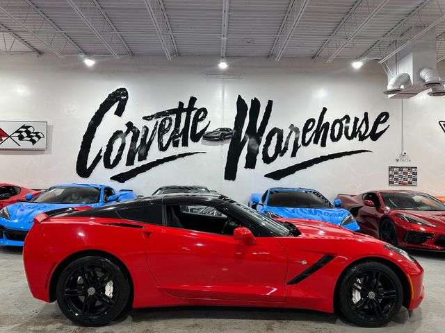 2017 Chevrolet Corvette Coupe Z51-10 Spokes, Auto, Glass Top, 1-Owner, 60k | Dallas, Texas | Corvette Warehouse 