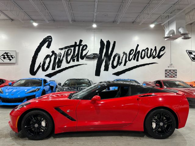 2017 Chevrolet Corvette Coupe Z51-10 Spokes, Auto, Glass Top, 1-Owner, 60k | Dallas, Texas | Corvette Warehouse 
