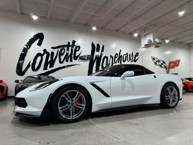 2017 Chevrolet Corvette CONV J6F UQT AFE AWE Stage 3 Splitter, Chromes 63k | Dallas, Texas | Corvette Warehouse 