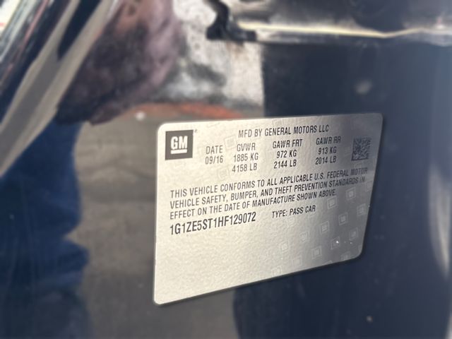 2017 Chevrolet MALIBU LT 2017 Chevrolet MALIBU LT