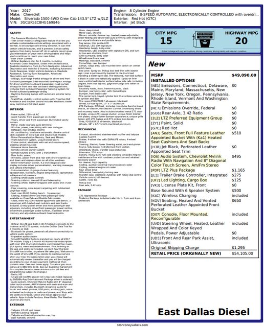 2017 Chevrolet Silverado 1500 LTZ | Dallas, TX | East Dallas Diesel