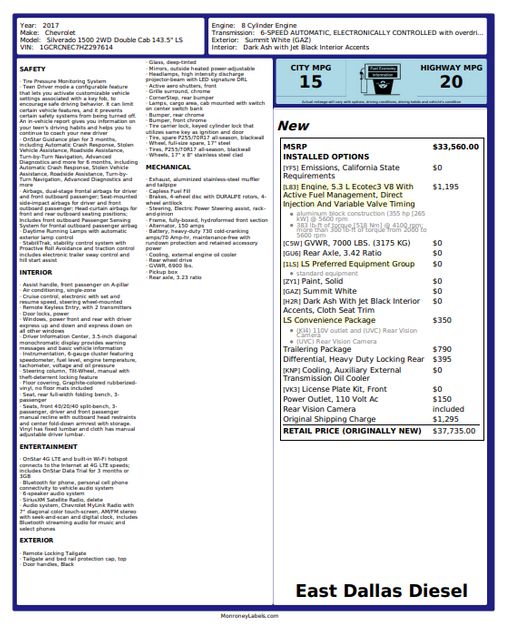 2017 Chevrolet Silverado 1500 LS OneOwner PerfectCarfax TowPkg | Dallas, TX | Stevens Motor Company LLC 2017 Chevrolet Silverado 1500 LS OneOwner PerfectCarfax TowPkg | Dallas, TX | Stevens Motor Company LLC