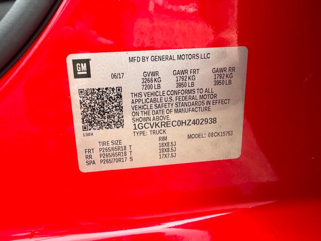 2017 Chevrolet Silverado 1500 LT Z71