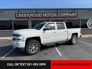 2017 Chevrolet Silverado 1500 LT Z71 4x4 Crew Cab 20s Financing White LEVELED