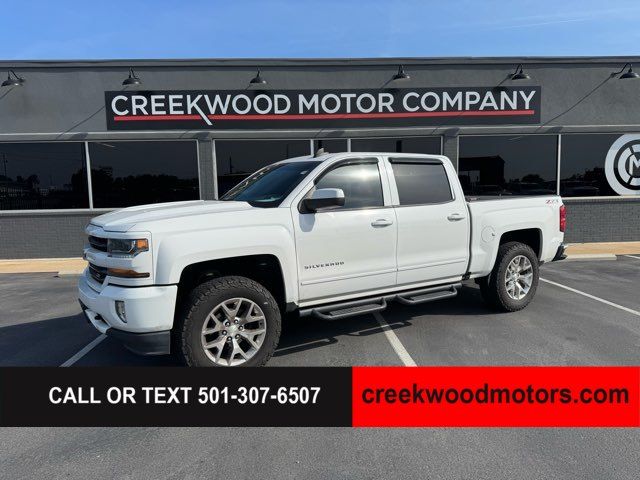 2017 Chevrolet Silverado 1500 LT Z71 4x4 Crew Cab 20s Financing White LEVELED in Searcy, AR 72143