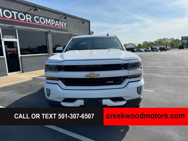 2017 Chevrolet Silverado 1500 LT Z71 4x4 Crew Cab 20s Financing White LEVELED