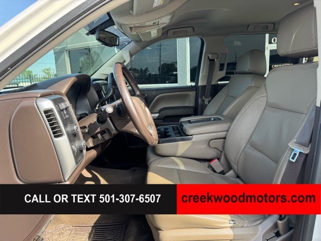 2017 Chevrolet Silverado 1500 LT Z71 4x4 Crew Cab 20s Financing White LEVELED