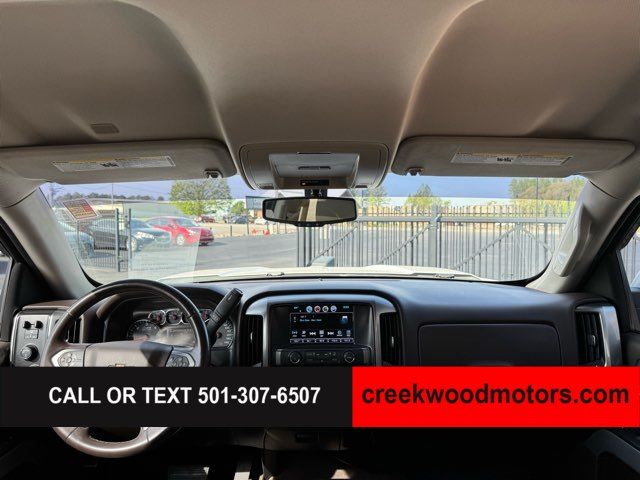 2017 Chevrolet Silverado 1500 LT Z71 4x4 Crew Cab 20s Financing White LEVELED