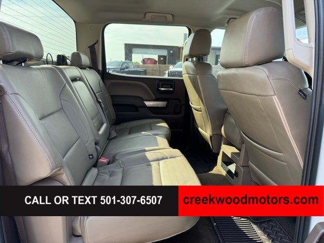 2017 Chevrolet Silverado 1500 LT Z71 4x4 Crew Cab 20s Financing White LEVELED