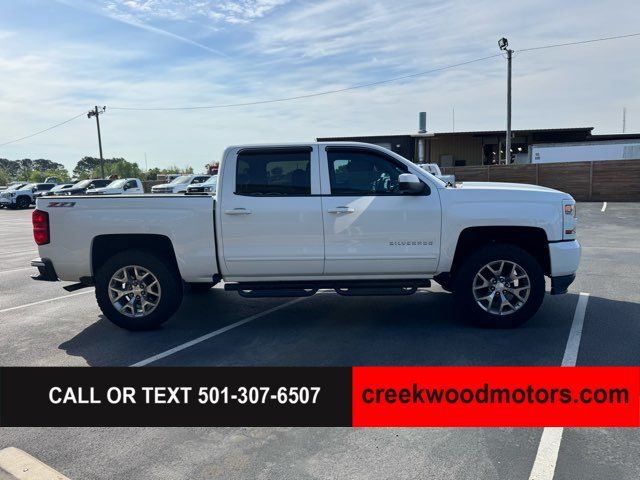 2017 Chevrolet Silverado 1500 LT Z71 4x4 Crew Cab 20s Financing White LEVELED