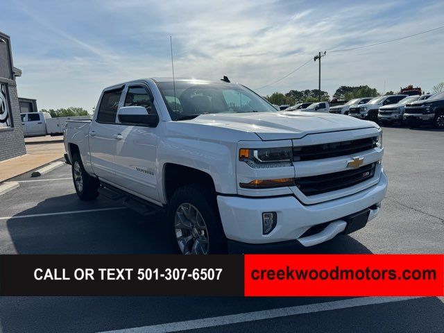 2017 Chevrolet Silverado 1500 LT Z71 4x4 Crew Cab 20s Financing White LEVELED