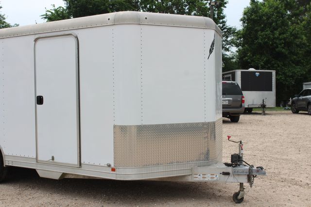 2017 Featherlite 4926 - 20 ENCLOSED CAR TRAILER ALL ALUMINUM BLACK WHEELS | CONROE, TX | SportChassis/ Featherlite Trailers of Texas