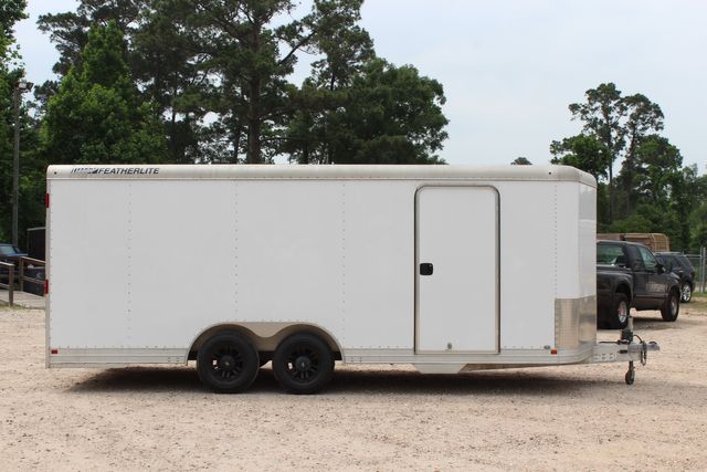 2017 Featherlite 4926 - 20 ENCLOSED CAR TRAILER ALL ALUMINUM BLACK WHEELS | CONROE, TX | SportChassis/ Featherlite Trailers of Texas 2017 Featherlite 4926 - 20 ENCLOSED CAR TRAILER ALL ALUMINUM BLACK WHEELS | CONROE, TX | SportChassis/ Featherlite Trailers of Texas