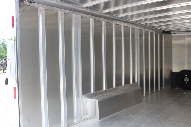 2017 Featherlite 4926 - 20 ENCLOSED CAR TRAILER ALL ALUMINUM BLACK WHEELS | CONROE, TX | SportChassis/ Featherlite Trailers of Texas