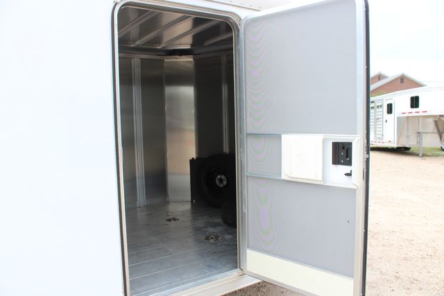 2017 Featherlite 4926 - 20 ENCLOSED CAR TRAILER ALL ALUMINUM BLACK WHEELS | CONROE, TX | SportChassis/ Featherlite Trailers of Texas