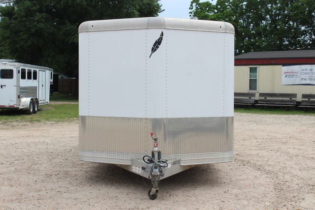 2017 Featherlite 4926 - 20 ENCLOSED CAR TRAILER ALL ALUMINUM BLACK WHEELS | CONROE, TX | SportChassis/ Featherlite Trailers of Texas